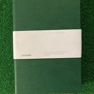 Yoomie Green Daily Planner - Hardcover Organizer